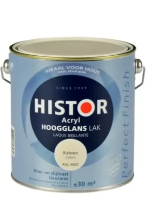 Veilige Betaling Histor Perfect Finish Acryl Hoogglans RAL 9001